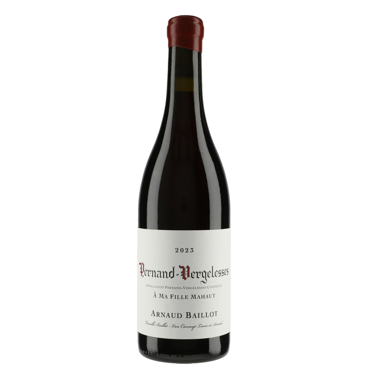 Domaine Arnaud Baillot  Pernand-Vergelesses “A ma Fille Mahaut” Rouge 2023