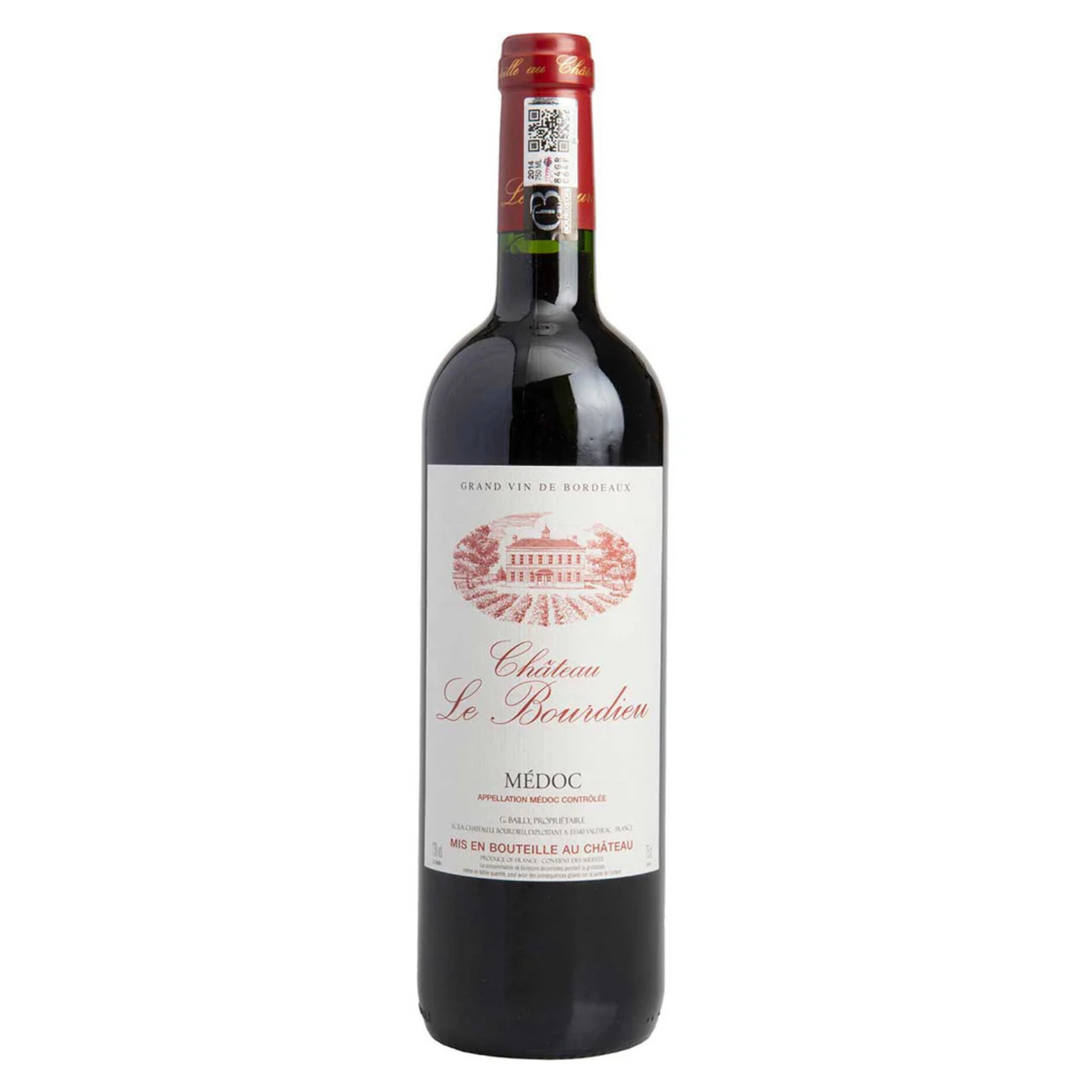 Chateau Le Bourdieu Medoc Cru Classe 2020 (Half Bottle)