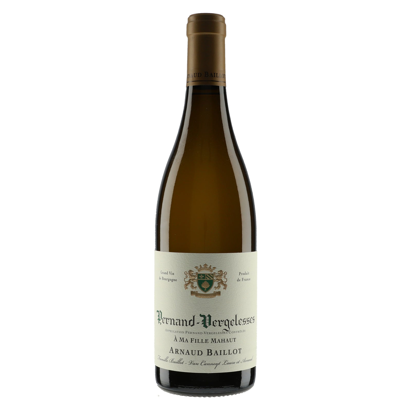 Domaine Arnaud Baillot Pernand Vergelesses Blanc A Ma Fille Mahaut 2022