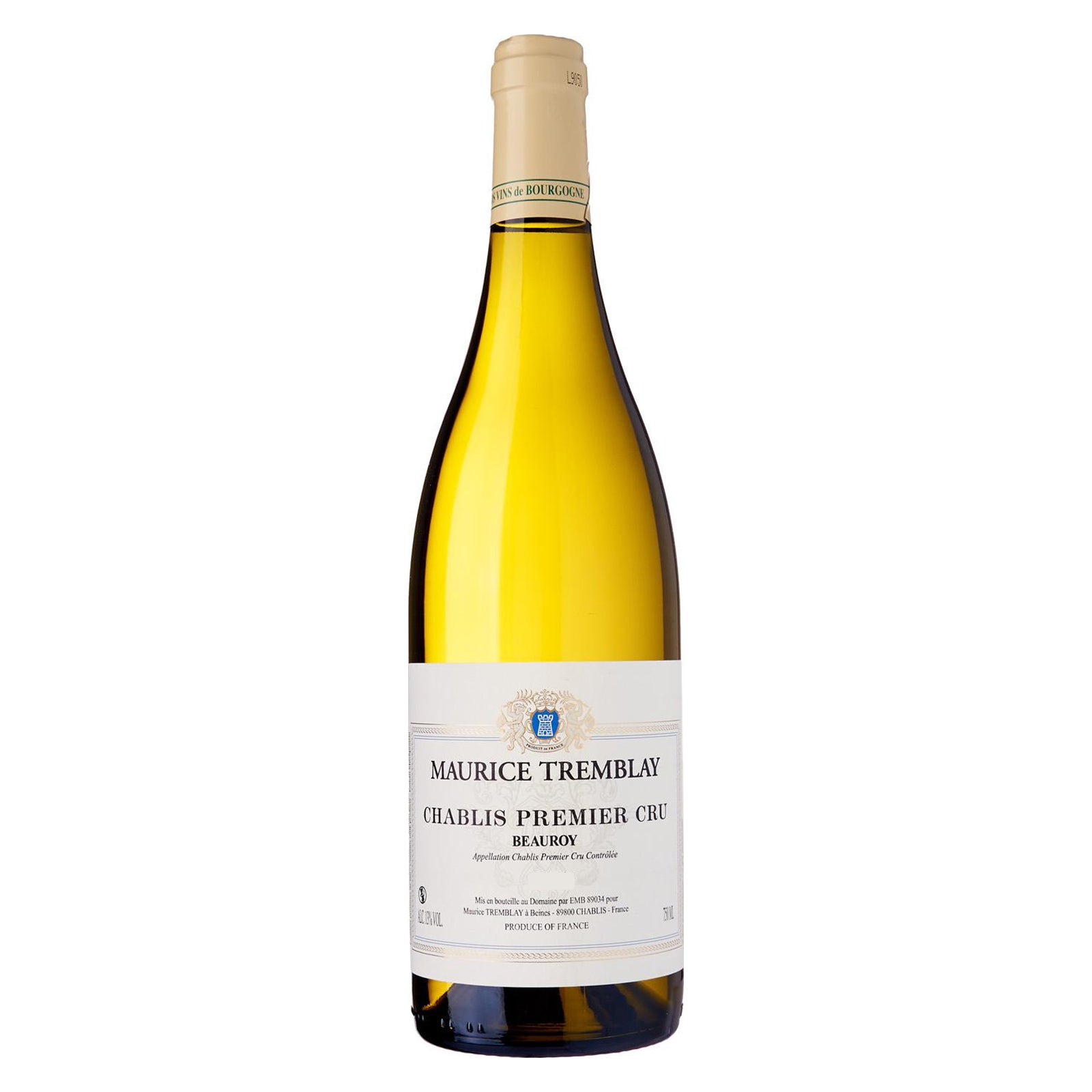 Domaine Maurice Tremblay Chablis 1er Cru ‘Beauroy’ 2023