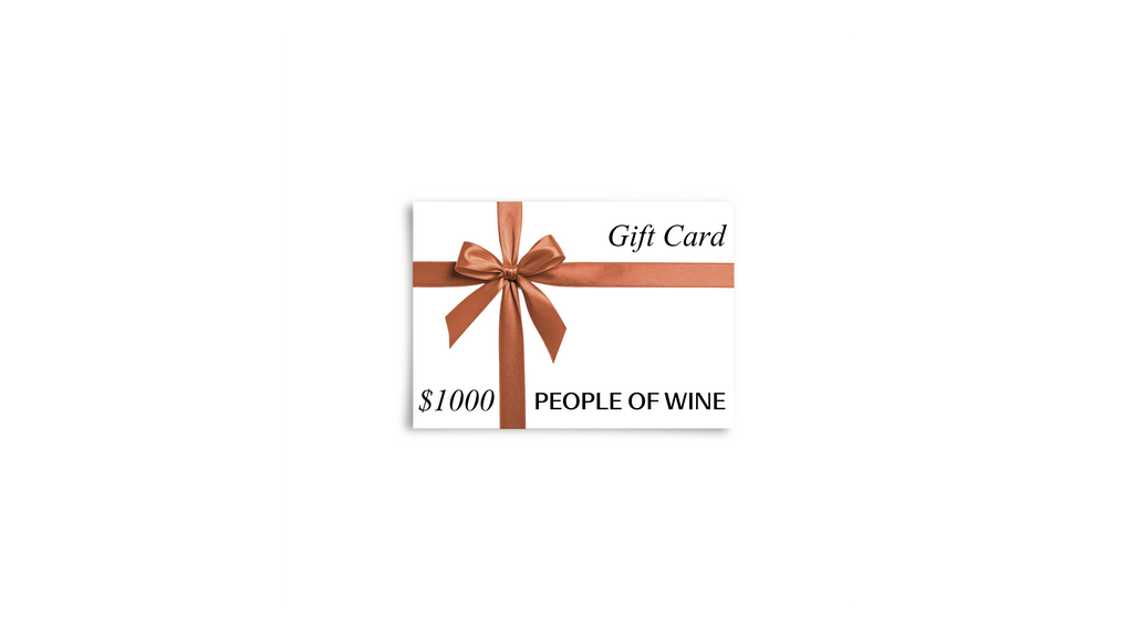 People of Wine Gift Card